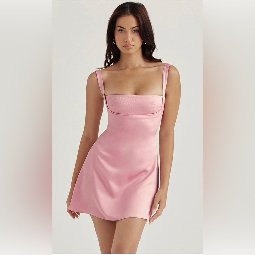House Of CB mini dress Kara Pink Quartz
